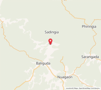 Map of Nilupara, Chhattisgarh