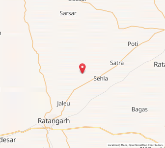 Map of Nimanarayan, Rajasthan