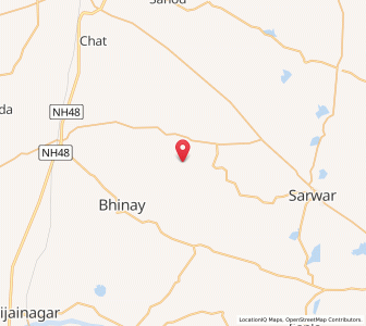 Map of Nimbal, Rajasthan