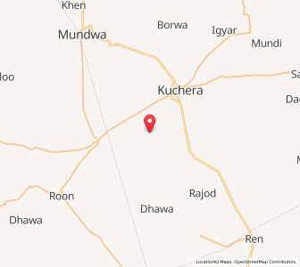 Map of Nimbri Chandawatan, Rajasthan