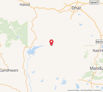Map of Nimkhera, Madhya Pradesh