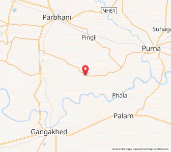 Map of Nimla, Maharashtra
