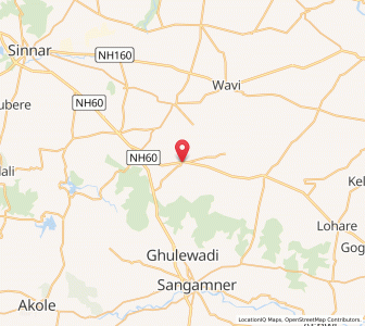 Map of Nimon, Maharashtra