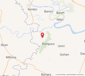 Map of Ninaoli, Uttar Pradesh