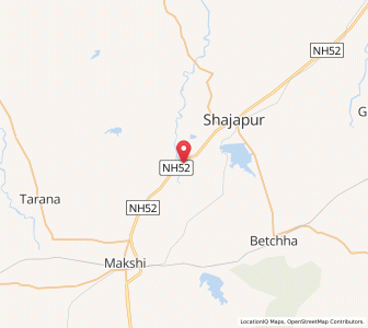 Map of Ninawad, Madhya Pradesh