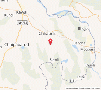 Map of Nipania, Rajasthan