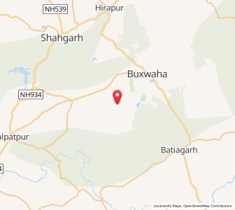 Map of Nipaniya, Madhya Pradesh