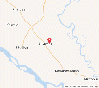 Map of Niranjan Nagla, Uttar Pradesh