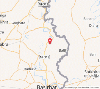 Map of Nirman, West Bengal