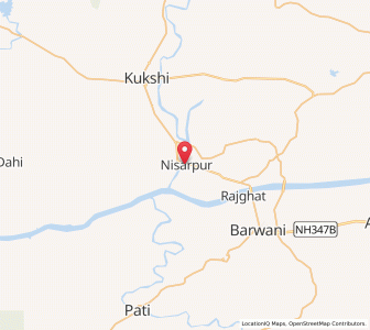 Map of Nisarpura, Madhya Pradesh
