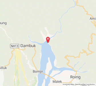 Map of Nizamghat, Arunachal Pradesh