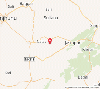 Map of Nizampura, Rajasthan