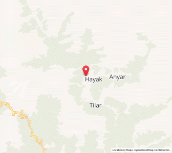Map of Nogam, Kashmir