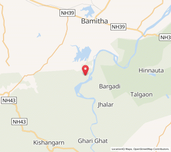 Map of Nonapanji, Madhya Pradesh