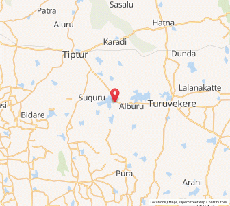 Map of Nonavinkere, Karnataka