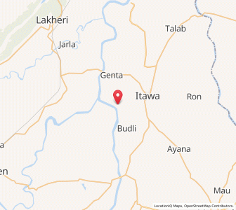 Map of Nonera, Rajasthan