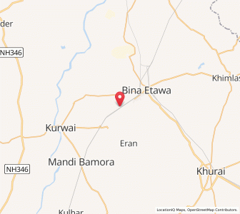 Map of Nopura, Madhya Pradesh