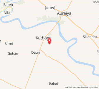 Map of Norezpur, Uttar Pradesh