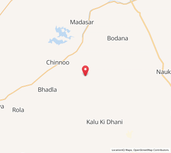 Map of Nowa, Rajasthan