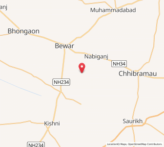 Map of Nowshera Murai, Uttar Pradesh