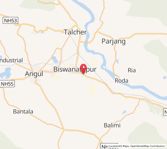 Map of Nuahata, Odisha
