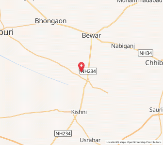 Map of Nunari, Uttar Pradesh