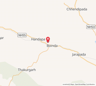Map of Nunkapasi, Odisha