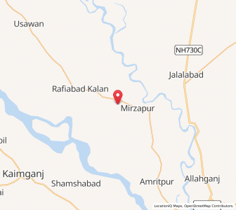 Map of Nurpur Tarsaura, Uttar Pradesh