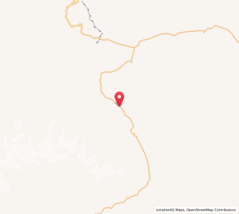 Map of Nyingri, Kashmir