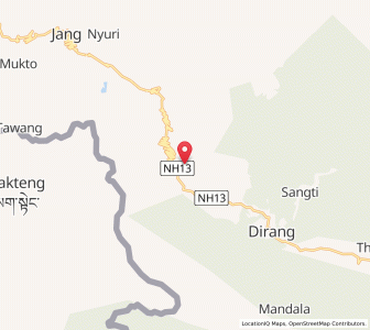Map of Nyukmadong, Arunachal Pradesh