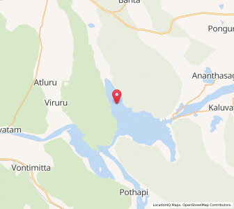 Map of Obalam, Andhra Pradesh