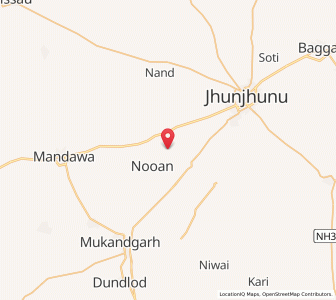 Map of Odho ki Dhani, Rajasthan