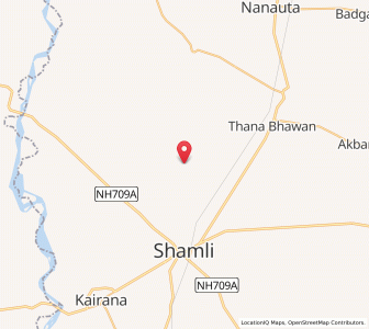 Map of Odri, Uttar Pradesh