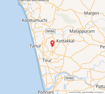 Map of Omacchapuzha, Kerala