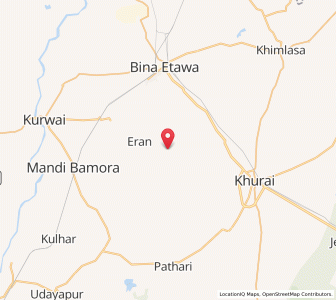 Map of Oramar, Madhya Pradesh