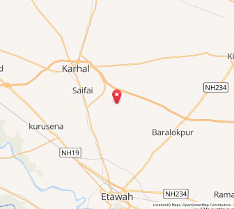 Map of Orampur, Uttar Pradesh