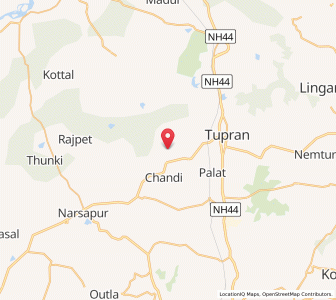 Map of Osirikapalli, Andhra Pradesh
