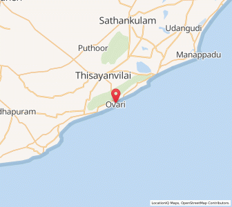 Map of Ovari Paravarnattam, Tamil Nadu