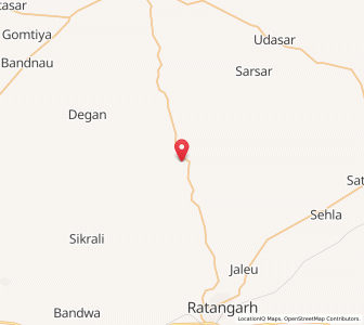 Map of Pabuji Maharaj Ka Dhora, Rajasthan