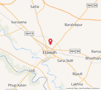 Map of Pachawali, Uttar Pradesh
