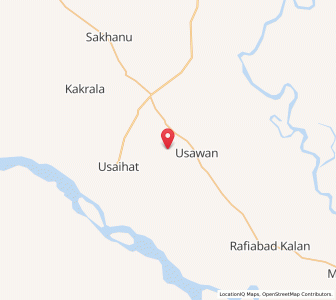 Map of Pachdeora, Uttar Pradesh