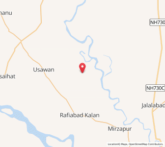 Map of Pachdeoria, Uttar Pradesh
