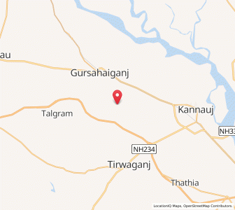 Map of Pachhpukhra, Uttar Pradesh