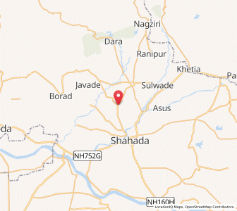 Map of Padalda Budrukh, Maharashtra