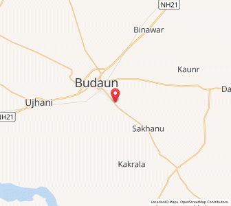 Map of Padhaua, Uttar Pradesh