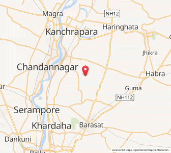 Map of Padmalabhpur, West Bengal