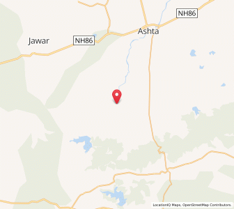 Map of Pagaria Hat, Madhya Pradesh