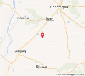 Map of Pagaro, Madhya Pradesh