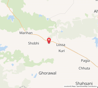 Map of Paghaura, Madhya Pradesh