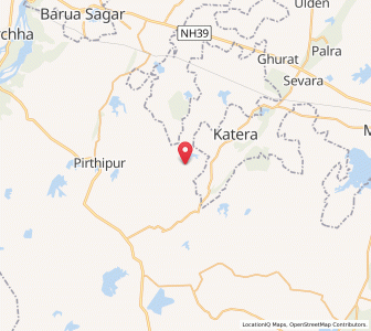 Map of Pahari Bakhshi, Madhya Pradesh